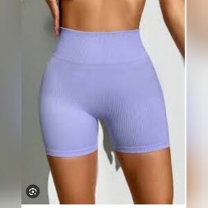 Primark Lilac High-Waisted Women's Shorts